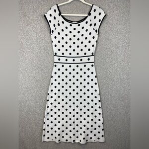 Eva Mendez sweater dress size M bodycon preppy business career rockabilly